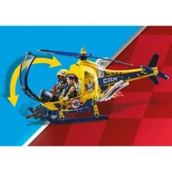 PLAYMOBIL 70833 Air Stuntshow Filmcrew-Helikopter, Konstruktionsspielzeug 10 PLAYMOBIL 70833 Air Stuntshow Filmcrew-Helikopter, Konstruktionsspielzeug -Spielzeugwelt Verkauf PLAYMOBIL 70833 Air Stuntshow Filmcrew Helikopter Konstruktionsspielzeug@@1840591 4
