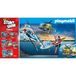 PLAYMOBIL 70833 Air Stuntshow Filmcrew-Helikopter, Konstruktionsspielzeug 11 PLAYMOBIL 70833 Air Stuntshow Filmcrew-Helikopter, Konstruktionsspielzeug -Spielzeugwelt Verkauf PLAYMOBIL 70833 Air Stuntshow Filmcrew Helikopter Konstruktionsspielzeug@@1840591 5