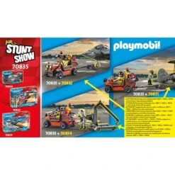 PLAYMOBIL 70835 Air Stuntshow Mobiler Reparaturservice, Konstruktionsspielzeug -Spielzeugwelt Verkauf PLAYMOBIL 70835 Air Stuntshow mobiler Reparaturservice Konstruktionsspielzeug@@1840596 6