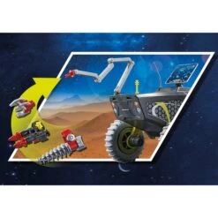 PLAYMOBIL 70888 Space Mars-Expedition Mit Fahrzeugen, Konstruktionsspielzeug -Spielzeugwelt Verkauf PLAYMOBIL 70888 Space Mars Expedition mit Fahrzeugen Konstruktionsspielzeug@@1794209 2