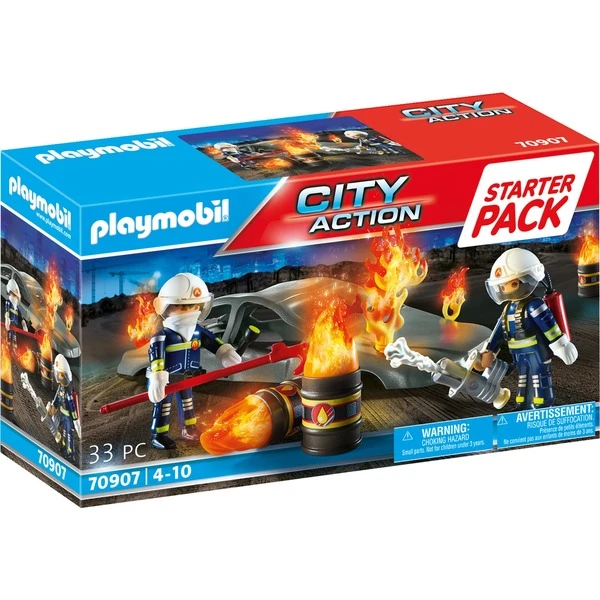 PLAYMOBIL 70907 City Action Starter Pack Feuerwehrübung, Konstruktionsspielzeug 1 PLAYMOBIL 70907 City Action Starter Pack Feuerwehrübung, Konstruktionsspielzeug