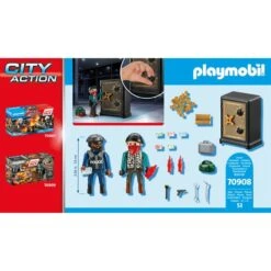 PLAYMOBIL 70908 City Action Starter Pack Tresorknacker, Konstruktionsspielzeug 9 PLAYMOBIL 70908 City Action Starter Pack Tresorknacker, Konstruktionsspielzeug -Spielzeugwelt Verkauf PLAYMOBIL 70908 City Action Starter Pack Tresorknacker Konstruktionsspielzeug@@1802529 4