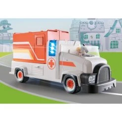 PLAYMOBIL 70913 DUCK ON CALL Notarzt Truck, Konstruktionsspielzeug -Spielzeugwelt Verkauf PLAYMOBIL 70913 DUCK ON CALL Notarzt Truck Konstruktionsspielzeug@@1802549 5