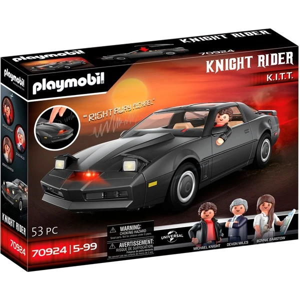 PLAYMOBIL 70924 Knight Rider K.I.T.T., Konstruktionsspielzeug 1 PLAYMOBIL 70924 Knight Rider K.I.T.T., Konstruktionsspielzeug