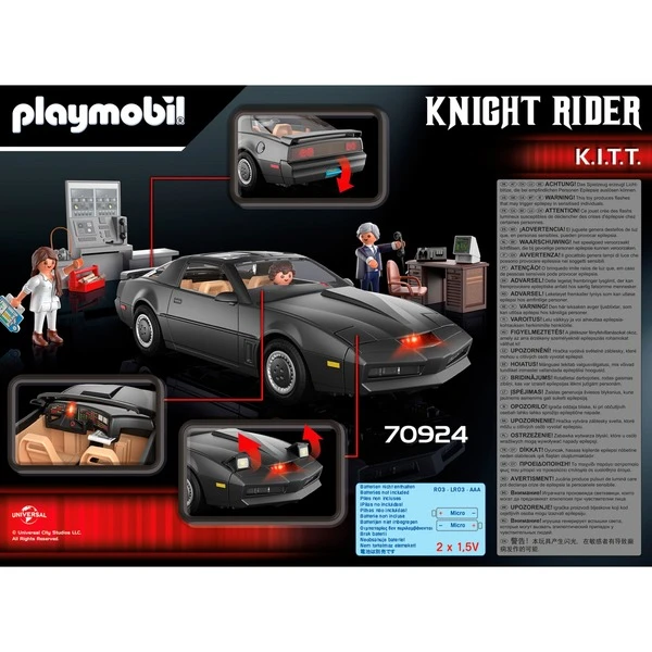 PLAYMOBIL 70924 Knight Rider K.I.T.T., Konstruktionsspielzeug 10 PLAYMOBIL 70924 Knight Rider K.I.T.T., Konstruktionsspielzeug – Bild 10