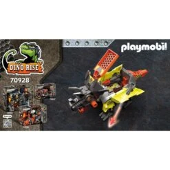 PLAYMOBIL 70928 Dino Rise Robo-Dino Kampfmaschine, Konstruktionsspielzeug -Spielzeugwelt Verkauf PLAYMOBIL 70928 Dino Rise Robo Dino Kampfmaschine Konstruktionsspielzeug@@1802663 4