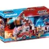 PLAYMOBIL 70935 City Action Feuerwehr-Fahrzeug: US Tower Ladder, Konstruktionsspielzeug