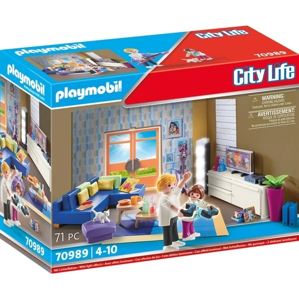 PLAYMOBIL 70989 City Life Wohnzimmer, Konstruktionsspielzeug 1 PLAYMOBIL 70989 City Life Wohnzimmer, Konstruktionsspielzeug