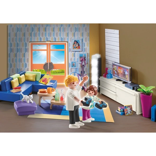 PLAYMOBIL 70989 City Life Wohnzimmer, Konstruktionsspielzeug 3 PLAYMOBIL 70989 City Life Wohnzimmer, Konstruktionsspielzeug – Bild 3
