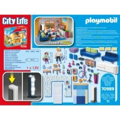 PLAYMOBIL 70989 City Life Wohnzimmer, Konstruktionsspielzeug 9 PLAYMOBIL 70989 City Life Wohnzimmer, Konstruktionsspielzeug -Spielzeugwelt Verkauf PLAYMOBIL 70989 City Life Wohnzimmer Konstruktionsspielzeug@@1802780 4
