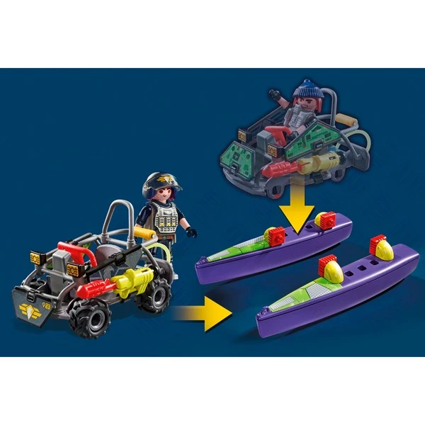 PLAYMOBIL 71147 City Action SWAT-Multi-Terrain-Quad, Konstruktionsspielzeug 5 PLAYMOBIL 71147 City Action SWAT-Multi-Terrain-Quad, Konstruktionsspielzeug – Bild 5