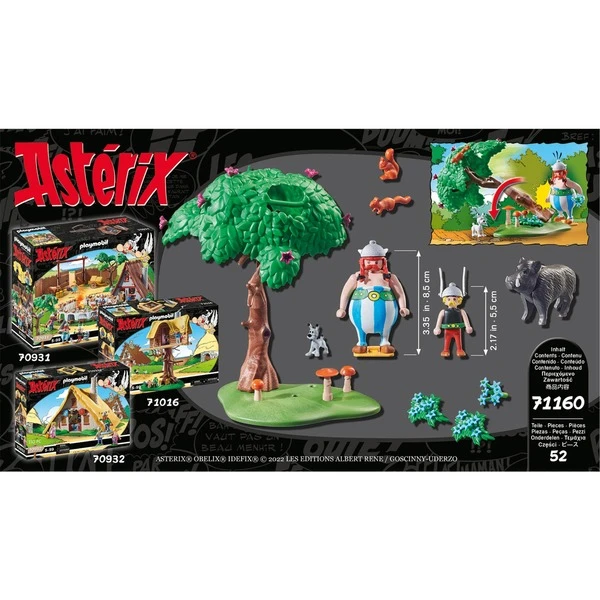 PLAYMOBIL 71160 Asterix Wildschweinjagd, Konstruktionsspielzeug 5 PLAYMOBIL 71160 Asterix Wildschweinjagd, Konstruktionsspielzeug – Bild 5