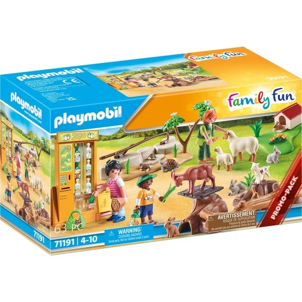PLAYMOBIL 71191 Family Fun Streichelzoo, Konstruktionsspielzeug 1 PLAYMOBIL 71191 Family Fun Streichelzoo, Konstruktionsspielzeug
