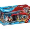 PLAYMOBIL 71193 City Action Mitnehm-Feuerwehrstation, Konstruktionsspielzeug
