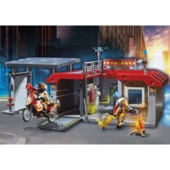 PLAYMOBIL 71193 City Action Mitnehm-Feuerwehrstation, Konstruktionsspielzeug -Spielzeugwelt Verkauf PLAYMOBIL 71193 City Action Mitnehm Feuerwehrstation Konstruktionsspielzeug@@1849628 4
