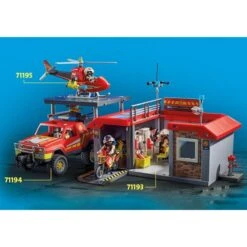 PLAYMOBIL 71193 City Action Mitnehm-Feuerwehrstation, Konstruktionsspielzeug -Spielzeugwelt Verkauf PLAYMOBIL 71193 City Action Mitnehm Feuerwehrstation Konstruktionsspielzeug@@1849628 8