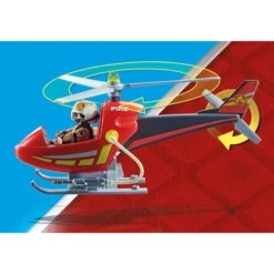 PLAYMOBIL 71195 City Action Feuerwehr-Hubschrauber, Konstruktionsspielzeug -Spielzeugwelt Verkauf PLAYMOBIL 71195 City Action Feuerwehr Hubschrauber Konstruktionsspielzeug@@1849630 2