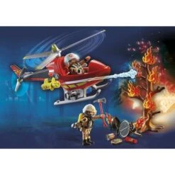 PLAYMOBIL 71195 City Action Feuerwehr-Hubschrauber, Konstruktionsspielzeug -Spielzeugwelt Verkauf PLAYMOBIL 71195 City Action Feuerwehr Hubschrauber Konstruktionsspielzeug@@1849630 4