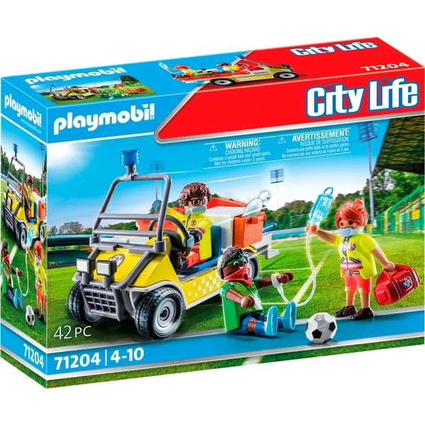 PLAYMOBIL 71204 Rettungscaddy, Konstruktionsspielzeug 1 PLAYMOBIL 71204 Rettungscaddy, Konstruktionsspielzeug