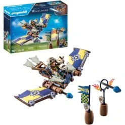 PLAYMOBIL 71211 Novelmore Darios Fluggleiter, Konstruktionsspielzeug 17 PLAYMOBIL 71211 Novelmore Darios Fluggleiter, Konstruktionsspielzeug -Spielzeugwelt Verkauf PLAYMOBIL 71211 Novelmore Darios Fluggleiter Konstruktionsspielzeug@@1889009 7