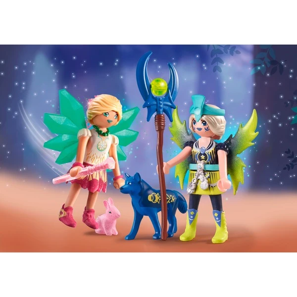 PLAYMOBIL 71236 Ayuma - Crystal- Und Moon Fairy Mit Seelentieren, Konstruktionsspielzeug 3 PLAYMOBIL 71236 Ayuma - Crystal- Und Moon Fairy Mit Seelentieren, Konstruktionsspielzeug – Bild 3