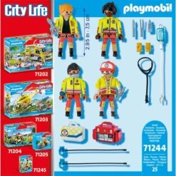 PLAYMOBIL 71244 City Life - Rettungsteam, Konstruktionsspielzeug 9 PLAYMOBIL 71244 City Life - Rettungsteam, Konstruktionsspielzeug -Spielzeugwelt Verkauf PLAYMOBIL 71244 City Life Rettungsteam Konstruktionsspielzeug@@1888977 4