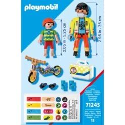 PLAYMOBIL 71245 City Life - Sanitäter Mit Patient, Konstruktionsspielzeug 7 PLAYMOBIL 71245 City Life - Sanitäter Mit Patient, Konstruktionsspielzeug -Spielzeugwelt Verkauf PLAYMOBIL 71245 City Life Sanit ter mit Patient Konstruktionsspielzeug@@1888992 3