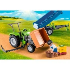 PLAYMOBIL 71249 Traktor Mit Hänger, Konstruktionsspielzeug -Spielzeugwelt Verkauf PLAYMOBIL 71249 Traktor mit H nger Konstruktionsspielzeug@@1888993 4