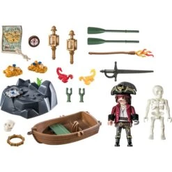PLAYMOBIL 71254 Pirates Starter Pack Pirat Mit Ruderboot, Konstruktionsspielzeug -Spielzeugwelt Verkauf PLAYMOBIL 71254 Pirates Starter Pack Pirat mit Ruderboot Konstruktionsspielzeug@@1888997 31