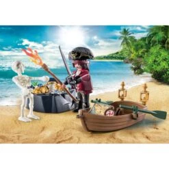 PLAYMOBIL 71254 Pirates Starter Pack Pirat Mit Ruderboot, Konstruktionsspielzeug -Spielzeugwelt Verkauf PLAYMOBIL 71254 Pirates Starter Pack Pirat mit Ruderboot Konstruktionsspielzeug@@1888997 32