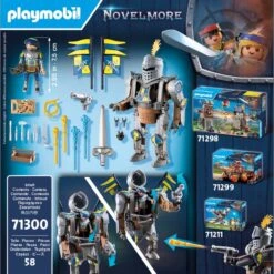 PLAYMOBIL 71300 Novelmore Kampfroboter, Konstruktionsspielzeug -Spielzeugwelt Verkauf PLAYMOBIL 71300 Novelmore Kampfroboter Konstruktionsspielzeug@@1889046 8