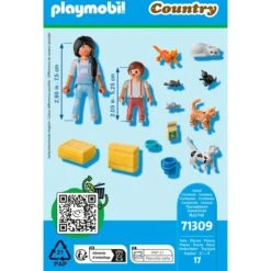 PLAYMOBIL 71309 Country Katzenfamilie, Konstruktionsspielzeug -Spielzeugwelt Verkauf PLAYMOBIL 71309 Country Katzenfamilie Konstruktionsspielzeug@@1889115 3