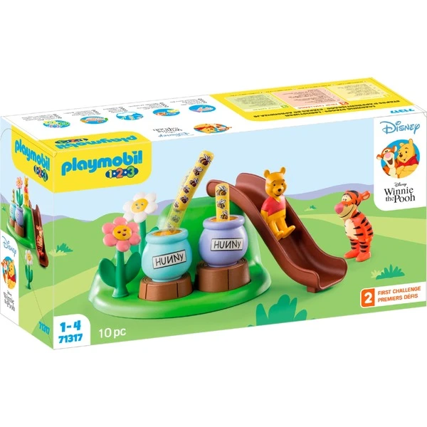 PLAYMOBIL 71317 1.2.3 & Disney: Winnies & Tiggers Bienengarten, Konstruktionsspielzeug 1 PLAYMOBIL 71317 1.2.3 & Disney: Winnies & Tiggers Bienengarten, Konstruktionsspielzeug