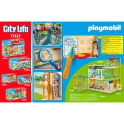 PLAYMOBIL 71327 City Life Große Schule, Konstruktionsspielzeug -Spielzeugwelt Verkauf PLAYMOBIL 71327 City Life Gro e Schule Konstruktionsspielzeug@@1889116 7