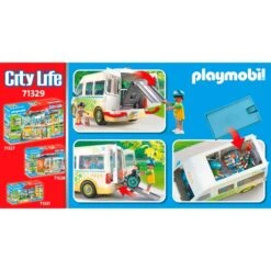 PLAYMOBIL 71329 City Life Schulbus, Konstruktionsspielzeug -Spielzeugwelt Verkauf PLAYMOBIL 71329 City Life Schulbus Konstruktionsspielzeug@@1889118 6