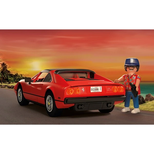 PLAYMOBIL 71343 Magnum, P.i. Ferrari 308 GTS Quattrovalve, Konstruktionsspielzeug 4 PLAYMOBIL 71343 Magnum, P.i. Ferrari 308 GTS Quattrovalve, Konstruktionsspielzeug – Bild 4