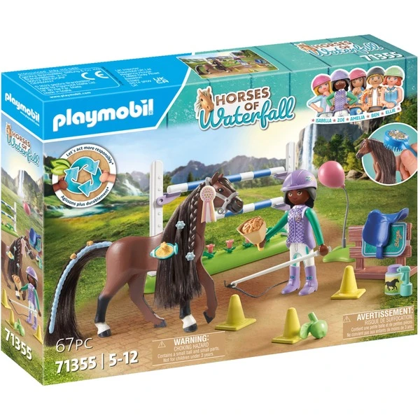 PLAYMOBIL 71355 Horses Of Waterfall Zoe & Blaze Mit Turnierparcours, Konstruktionsspielzeug 1 PLAYMOBIL 71355 Horses Of Waterfall Zoe & Blaze Mit Turnierparcours, Konstruktionsspielzeug