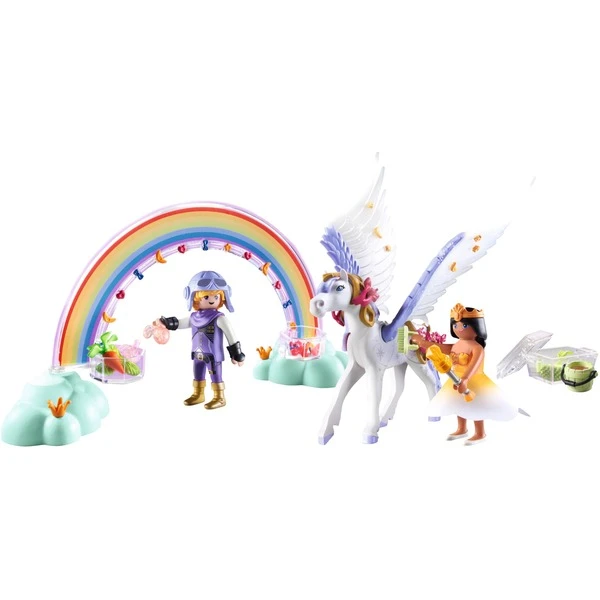 PLAYMOBIL 71361 Princess Magic Himmlischer Pegasus Mit Regenbogen, Konstruktionsspielzeug 2 PLAYMOBIL 71361 Princess Magic Himmlischer Pegasus Mit Regenbogen, Konstruktionsspielzeug – Bild 2