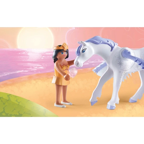PLAYMOBIL 71361 Princess Magic Himmlischer Pegasus Mit Regenbogen, Konstruktionsspielzeug 5 PLAYMOBIL 71361 Princess Magic Himmlischer Pegasus Mit Regenbogen, Konstruktionsspielzeug – Bild 5
