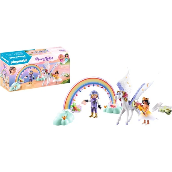PLAYMOBIL 71361 Princess Magic Himmlischer Pegasus Mit Regenbogen, Konstruktionsspielzeug 8 PLAYMOBIL 71361 Princess Magic Himmlischer Pegasus Mit Regenbogen, Konstruktionsspielzeug – Bild 8