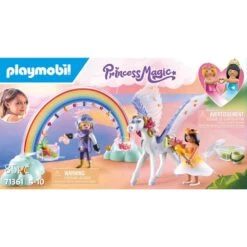 PLAYMOBIL 71361 Princess Magic Himmlischer Pegasus Mit Regenbogen, Konstruktionsspielzeug 18 PLAYMOBIL 71361 Princess Magic Himmlischer Pegasus Mit Regenbogen, Konstruktionsspielzeug -Spielzeugwelt Verkauf PLAYMOBIL 71361 Princess Magic Himmlischer Pegasus mit Regenbogen Konstruktionsspielzeug@@1889161 8