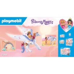 PLAYMOBIL 71361 Princess Magic Himmlischer Pegasus Mit Regenbogen, Konstruktionsspielzeug 19 PLAYMOBIL 71361 Princess Magic Himmlischer Pegasus Mit Regenbogen, Konstruktionsspielzeug -Spielzeugwelt Verkauf PLAYMOBIL 71361 Princess Magic Himmlischer Pegasus mit Regenbogen Konstruktionsspielzeug@@1889161 9