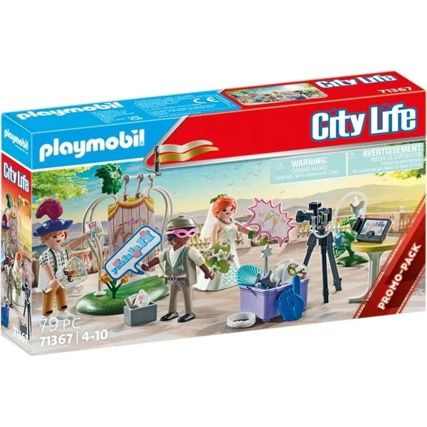 PLAYMOBIL 71367 City Life Hochzeits Fotobox, Konstruktionsspielzeug 1 PLAYMOBIL 71367 City Life Hochzeits Fotobox, Konstruktionsspielzeug