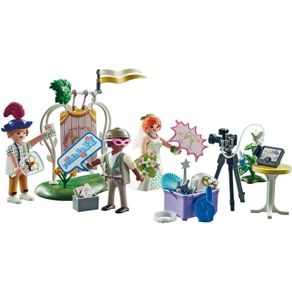 PLAYMOBIL 71367 City Life Hochzeits Fotobox, Konstruktionsspielzeug 2 PLAYMOBIL 71367 City Life Hochzeits Fotobox, Konstruktionsspielzeug – Bild 2