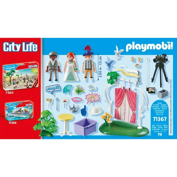 PLAYMOBIL 71367 City Life Hochzeits Fotobox, Konstruktionsspielzeug 6 PLAYMOBIL 71367 City Life Hochzeits Fotobox, Konstruktionsspielzeug – Bild 6