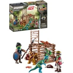 PLAYMOBIL 71378 Dino Rise Starter Pack Befreiung Des Triceratops, Konstruktionsspielzeug -Spielzeugwelt Verkauf PLAYMOBIL 71378 Dino Rise Starter Pack Befreiung des Triceratops Konstruktionsspielzeug@@1889173 5