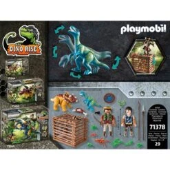 PLAYMOBIL 71378 Dino Rise Starter Pack Befreiung Des Triceratops, Konstruktionsspielzeug -Spielzeugwelt Verkauf PLAYMOBIL 71378 Dino Rise Starter Pack Befreiung des Triceratops Konstruktionsspielzeug@@1889173 7