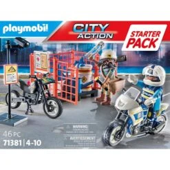PLAYMOBIL 71381 City Action Starter Pack Polizei, Konstruktionsspielzeug -Spielzeugwelt Verkauf PLAYMOBIL 71381 City Action Starter Pack Polizei Konstruktionsspielzeug@@1889176 5