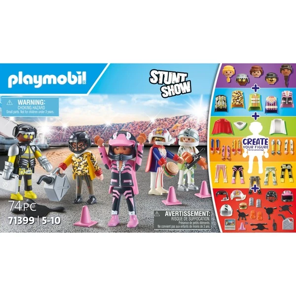 PLAYMOBIL 71399 My Figures: Stuntshow, Konstruktionsspielzeug 5 PLAYMOBIL 71399 My Figures: Stuntshow, Konstruktionsspielzeug – Bild 5