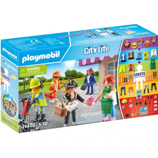 PLAYMOBIL 71402 My Figures: City Life, Konstruktionsspielzeug 1 PLAYMOBIL 71402 My Figures: City Life, Konstruktionsspielzeug